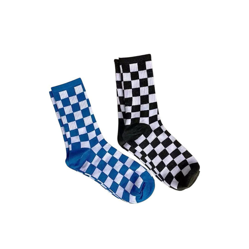 Dudie - Korean Women Fashion - #vintagekidsstyle - Forechecker Socks (set of 4) - 2