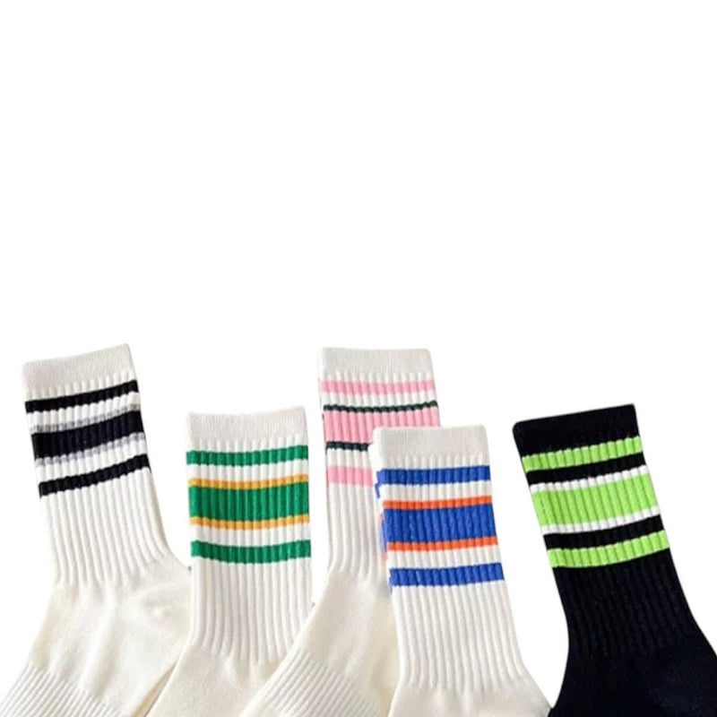 Dudie - Korean Women Fashion - #womensfashion - Rowland Socks (set of 5) - 5