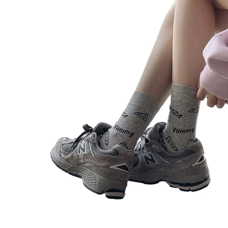 Dudie - Korean Women Fashion - #womensfashion - Yummy Socks (set of 4) - 6