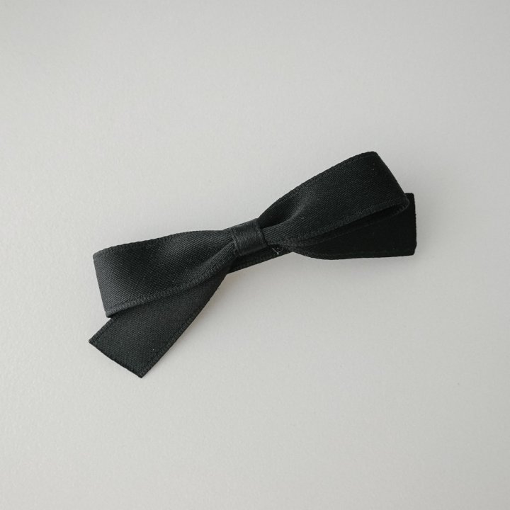 Eeiitt - Korean Women Fashion - #momslook - Middle Black Hairpin (set of 2) - 3