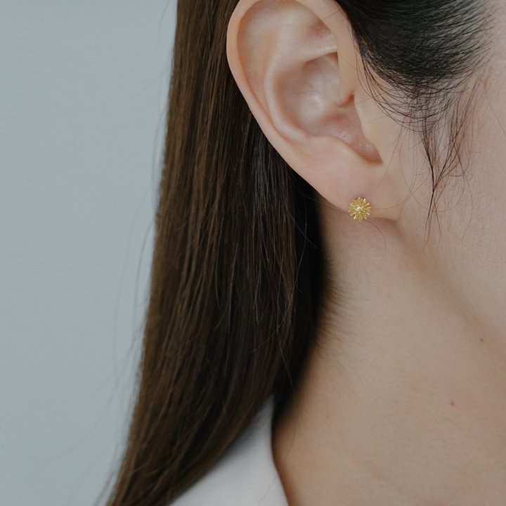 Eeiitt - Korean Women Fashion - #momslook - Mini Sparkling Earring - 6