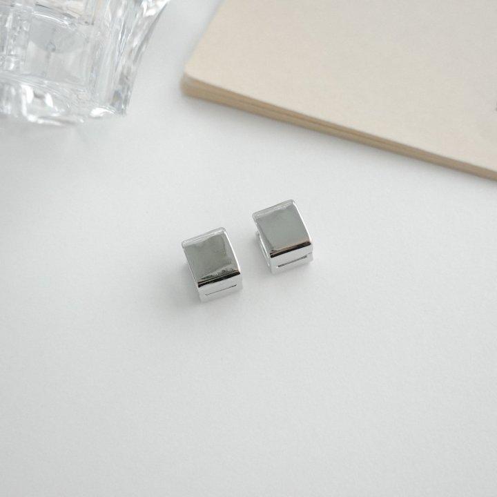 Eeiitt - Korean Women Fashion - #momslook - Candy Square Earring - 4