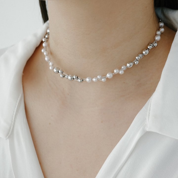 Eeiitt - Korean Women Fashion - #momslook - Sharlotte Necklace - 8