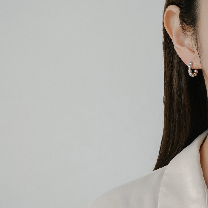 Eeiitt - Korean Women Fashion - #romanticstyle - Olive Chewy Earring - 8