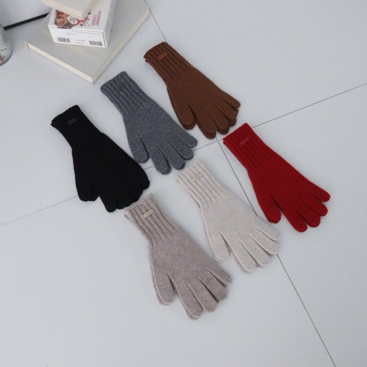 Eeiitt - Korean Women Fashion - #shopsmall - Wool Ribbed Gloves - 5