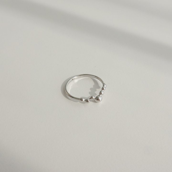 Eeiitt - Korean Women Fashion - #shopsmall - Thin Ball Ring - 5