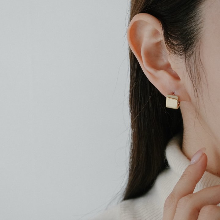 Eeiitt - Korean Women Fashion - #shopsmall - Candy Square Earring - 11