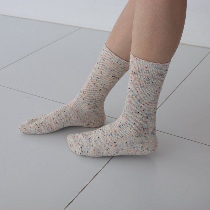 Eeiitt - Korean Women Fashion - #vintagekidsstyle - Par Wool Rib Socks - 8