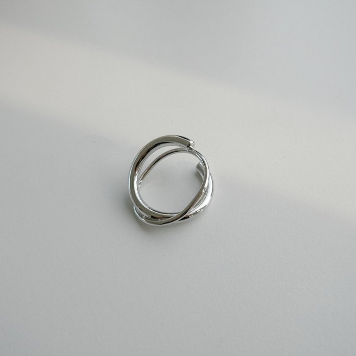 Eeiitt - Korean Women Fashion - #vintagekidsstyle - Cuf Off Triple Ring - 6