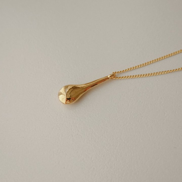 Eeiitt - Korean Women Fashion - #vintageinspired - Blush Water Drop Necklace - 4