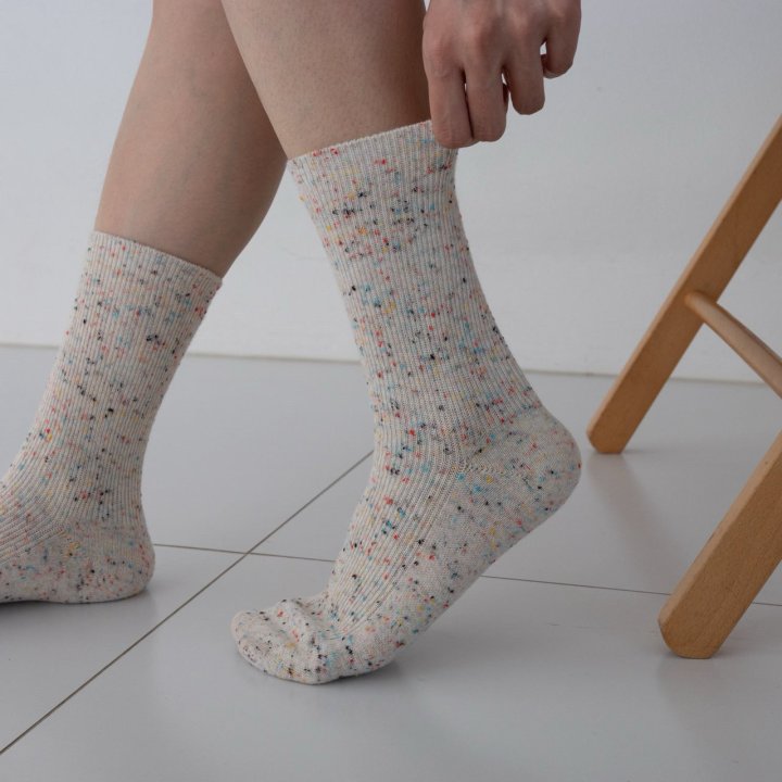 Eeiitt - Korean Women Fashion - #womensfashion - Par Wool Rib Socks - 6