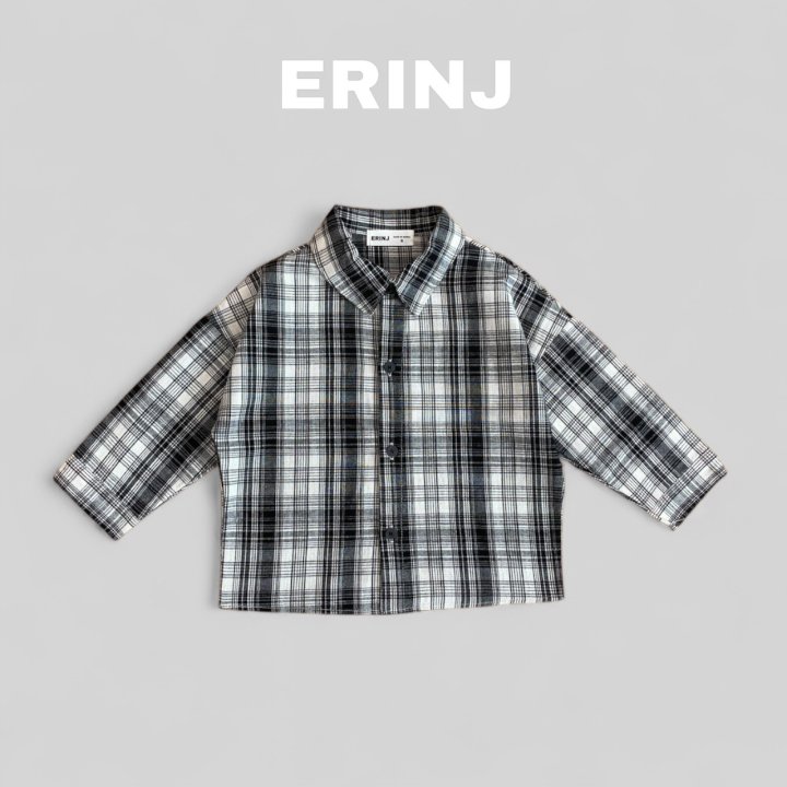 Erin J - Korean Children Fashion - #childofig - Check Shirt - 3