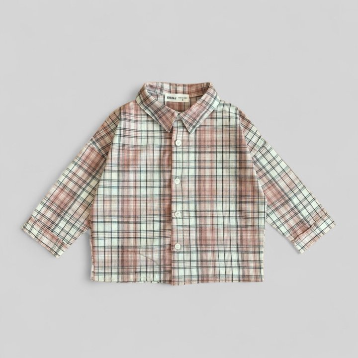 Erin J - Korean Children Fashion - #childofig - Check Shirt - 4