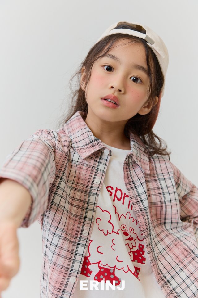 Erin J - Korean Children Fashion - #kidsstore - Check Shirt - 9