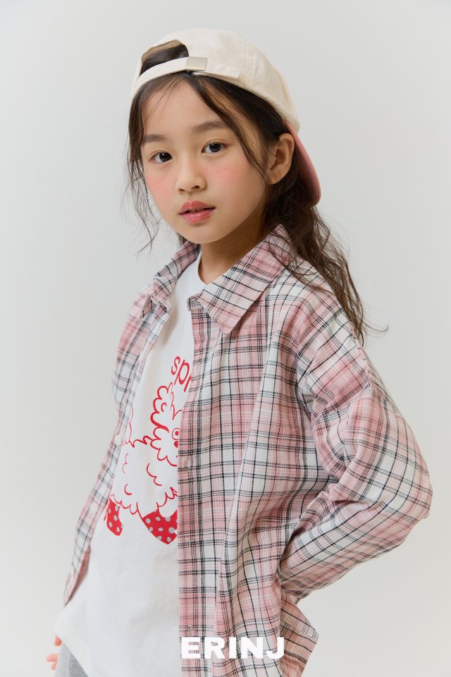 Erin J - Korean Children Fashion - #kidzfashiontrend - Check Shirt - 10