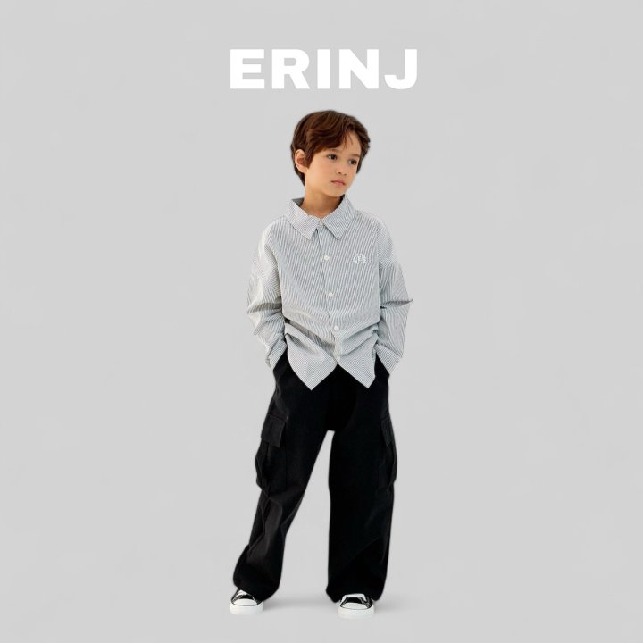 Erin J - Korean Children Fashion - #prettylittlegirls - Stripe Shirt - 12