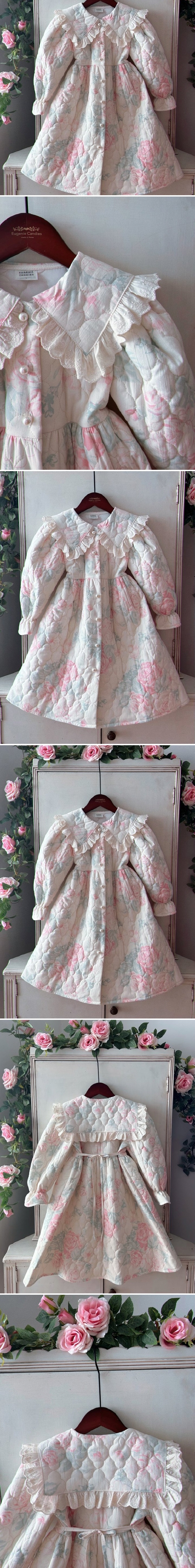 Eugenie Candies - Korean Children Fashion - #fashionkids - Yumari Quilted One-piece