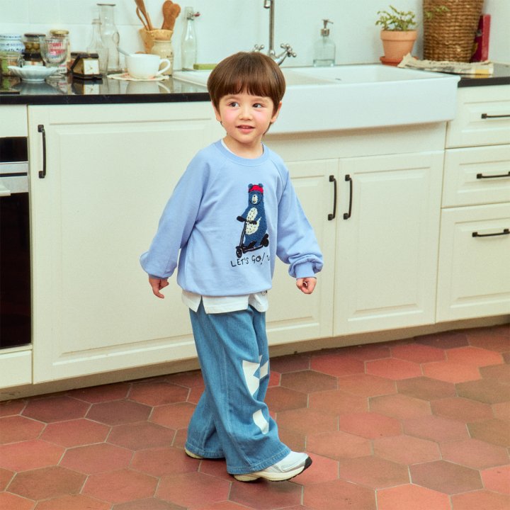 Firstblue - Korean Children Fashion - #designkidswear - Lets Go Animal Embroidery Tee - 8