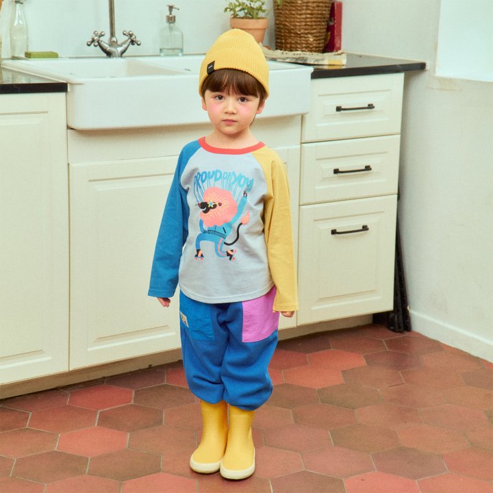 Firstblue - Korean Children Fashion - #fashionkids - Roller Skating Lion Tee