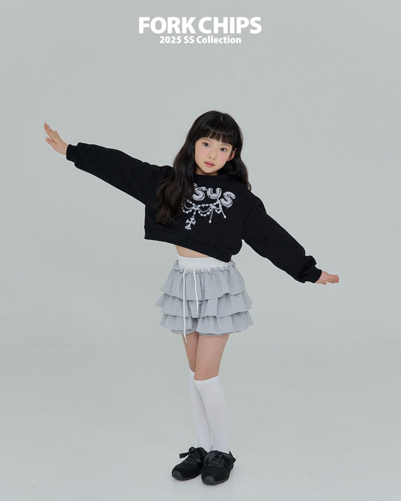 Fork Chips - Korean Children Fashion - #Kfashion4kids - Jesus Sweatshirts - 12