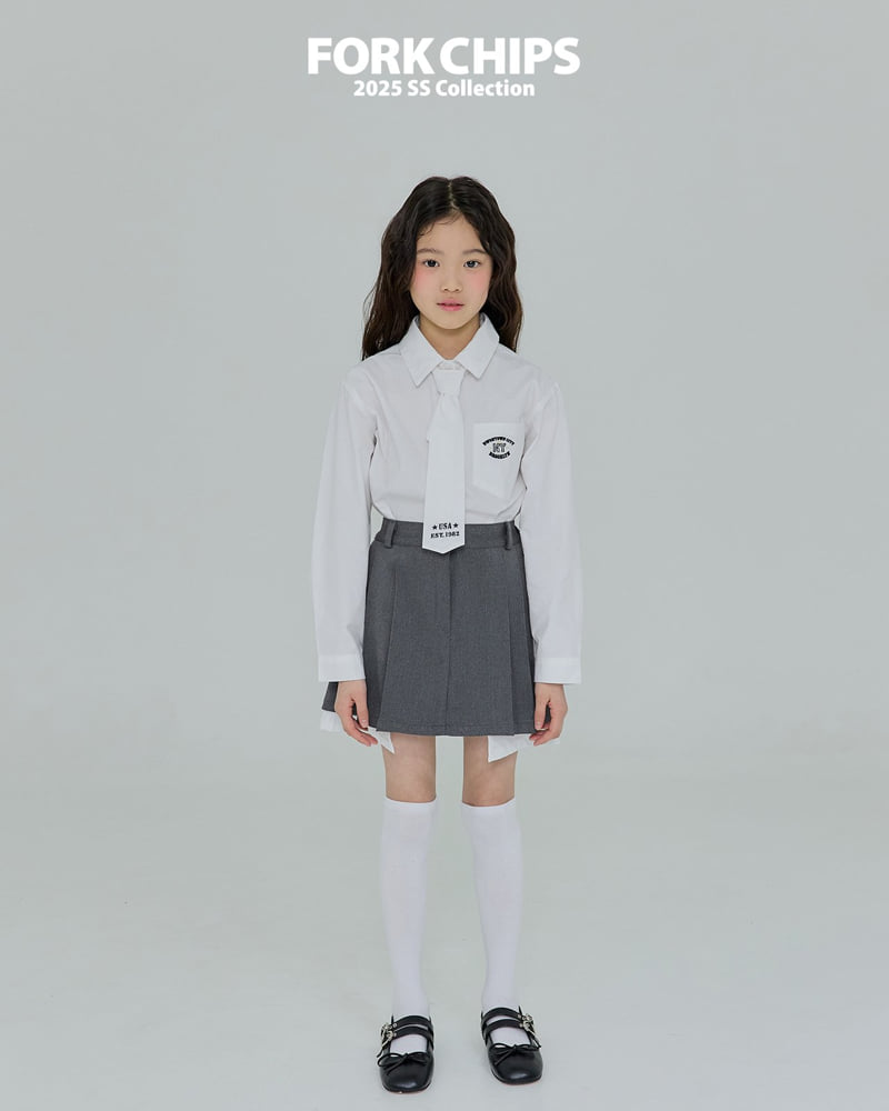 Fork Chips - Korean Children Fashion - #Kfashion4kids - Brooklyn Shirt - 12