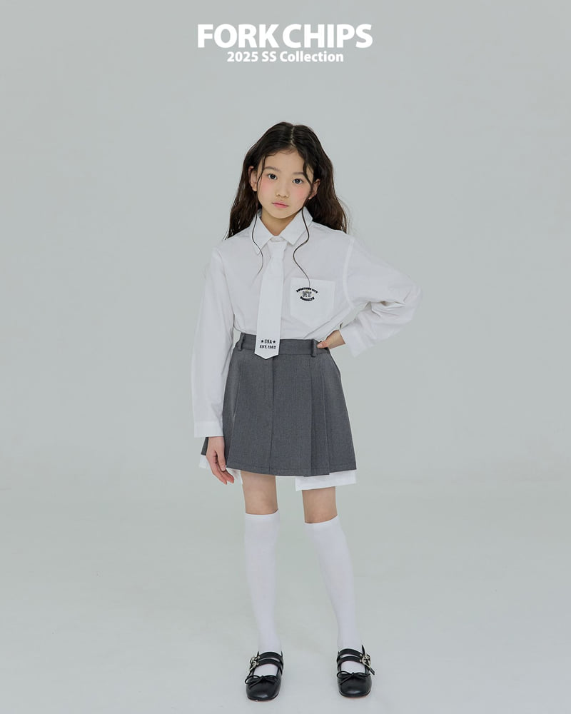 Fork Chips - Korean Children Fashion - #Kfashion4kids - Brooklyn Tie - 11