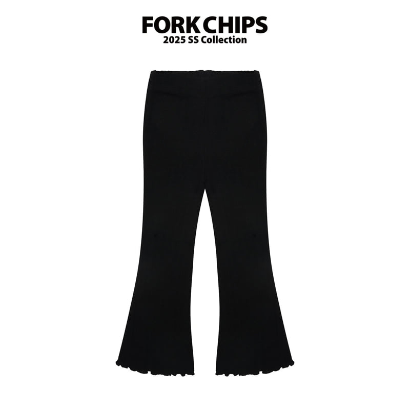 Fork Chips - Korean Children Fashion - #Kfashion4kids - Shine Wave Leggings - 2