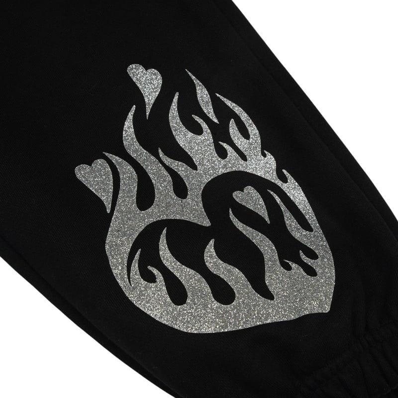 Fork Chips - Korean Children Fashion - #childofig - Burning Jogger Pants - 7