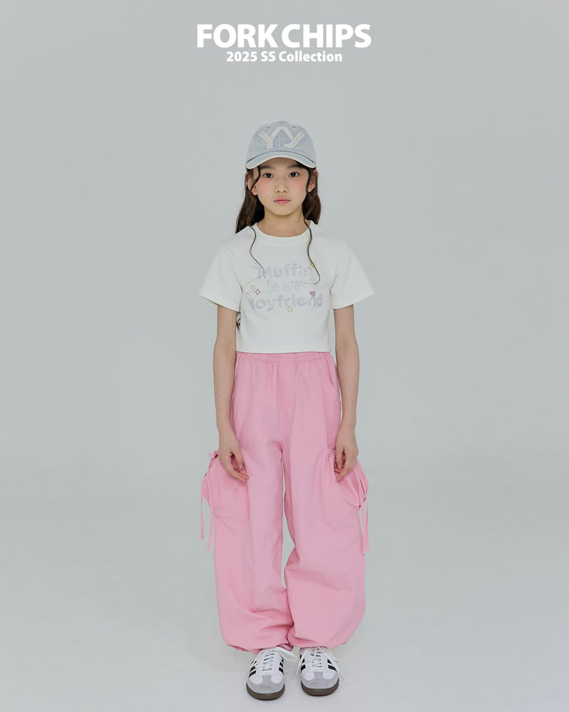 Fork Chips - Korean Children Fashion - #childofig - Lily Pocket Pants - 11