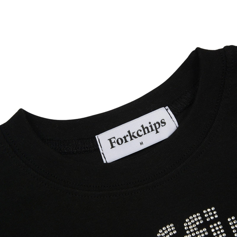 Fork Chips - Korean Children Fashion - #childofig - Muffin Crop Tee - 5