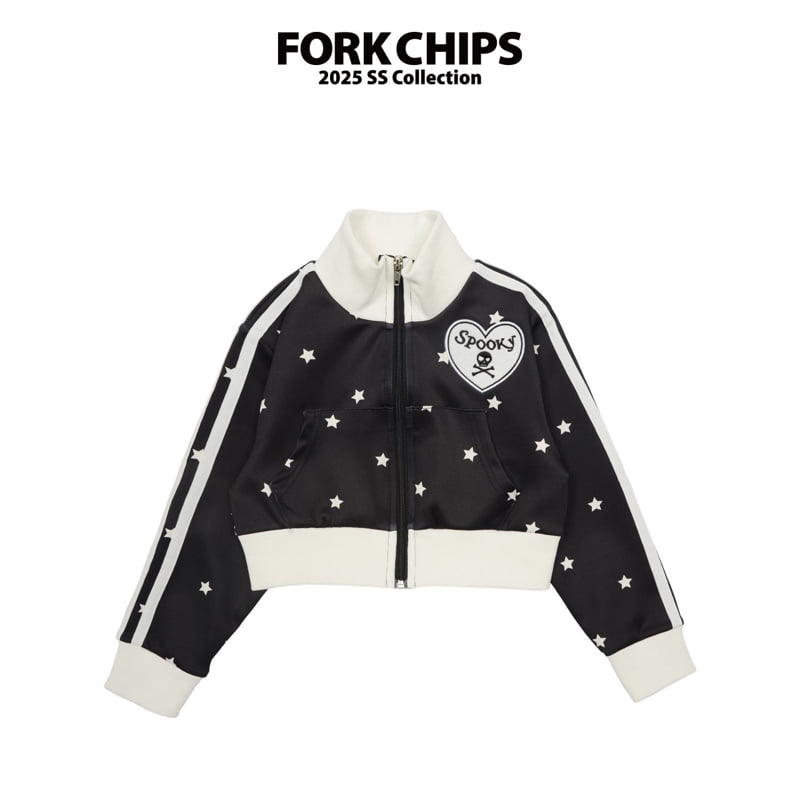 Fork Chips - Korean Children Fashion - #childofig - Spooky Jacket