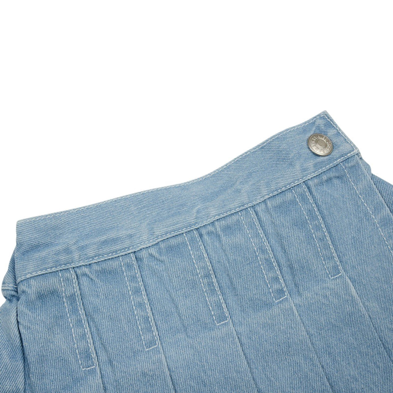 Fork Chips - Korean Children Fashion - #stylishchildhood - BB Denim Skirt - 4