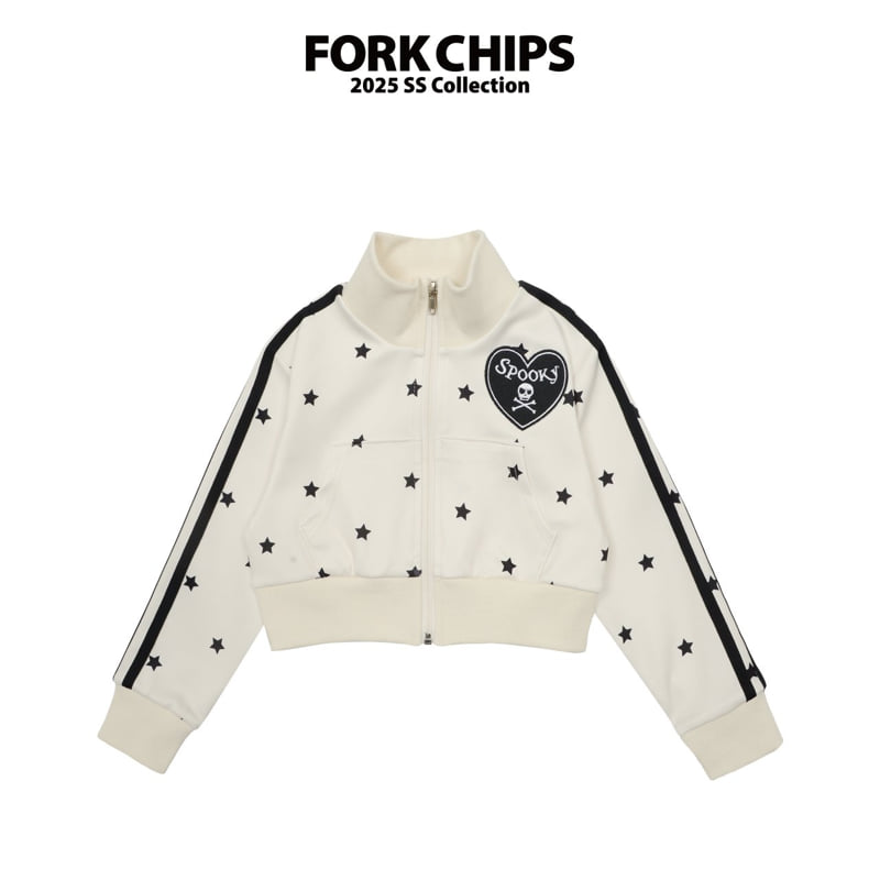 Fork Chips - Korean Children Fashion - #childrensboutique - Spooky Jacket - 3