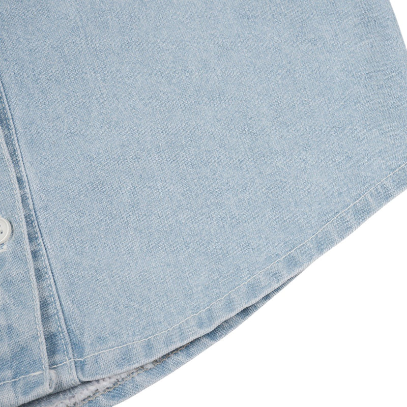 Fork Chips - Korean Children Fashion - #designkidswear - Hippie Denim Blouse - 7