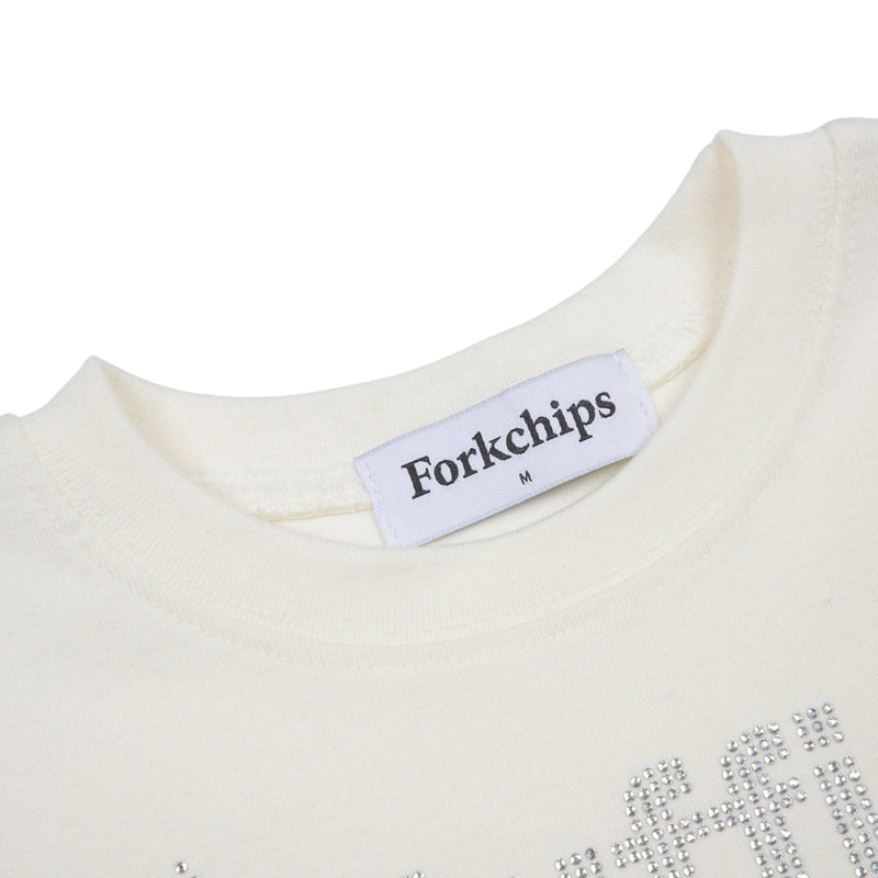 Fork Chips - Korean Children Fashion - #discoveringself - Muffin Crop Tee - 8