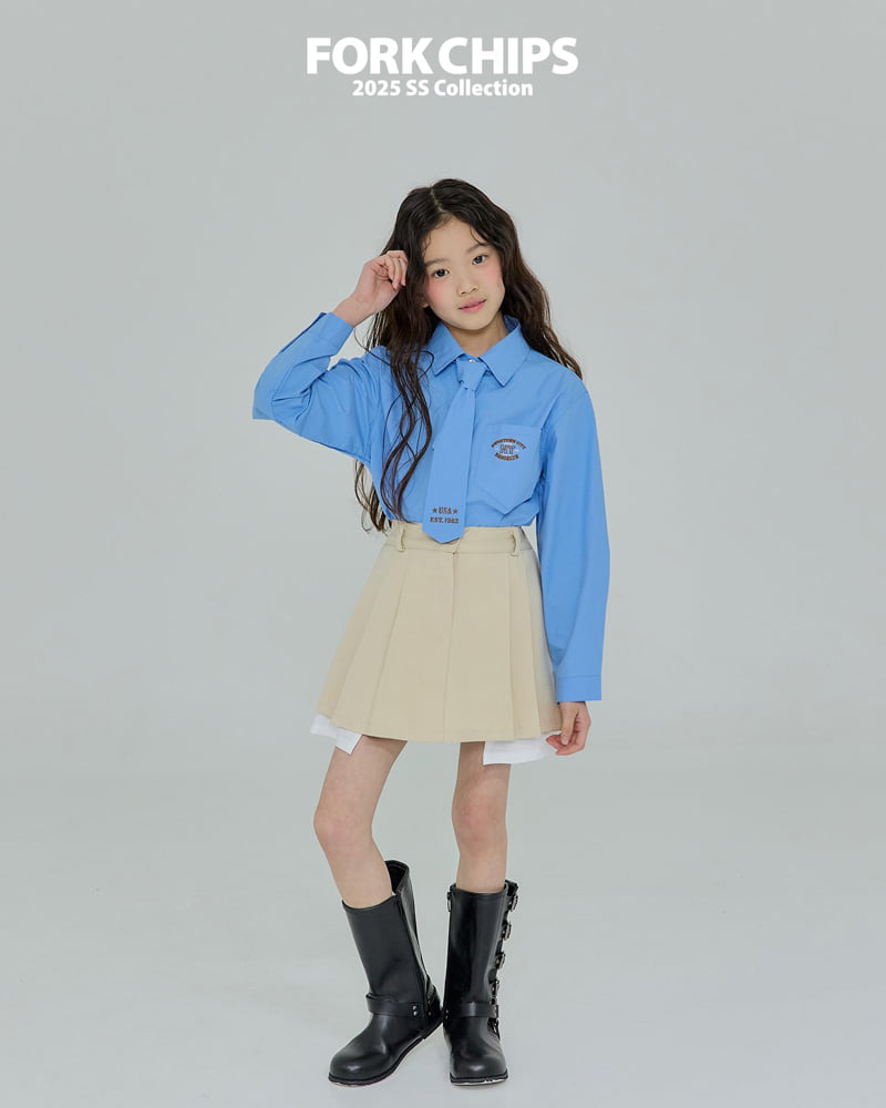 Fork Chips - Korean Children Fashion - #discoveringself - Brooklyn Tie - 6