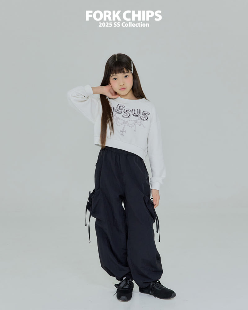 Fork Chips - Korean Children Fashion - #fashionkids - Lily Pocket Pants - 2