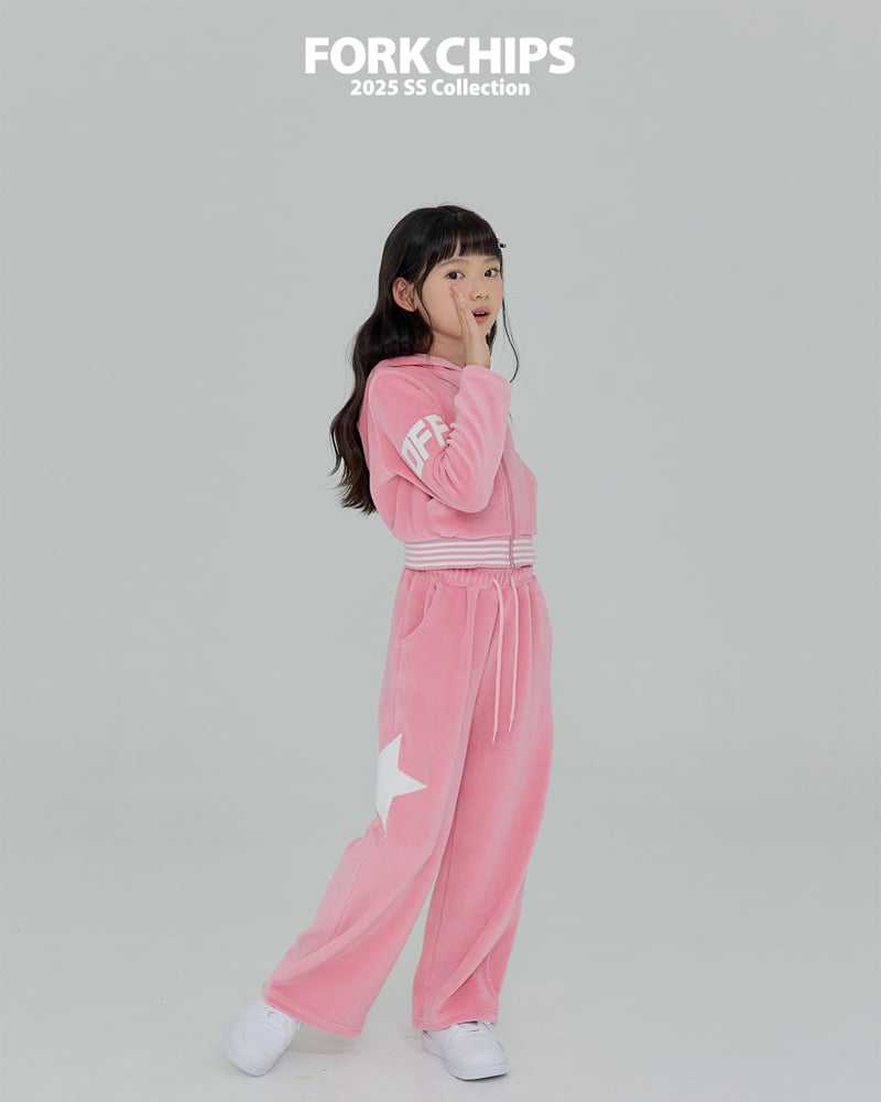 Fork Chips - Korean Children Fashion - #fashionkids - Racing Hood Zip-up Jacket - 12