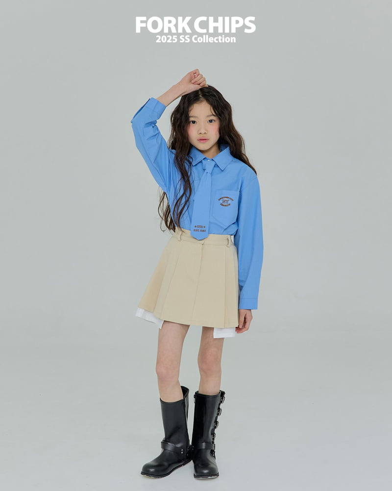 Fork Chips - Korean Children Fashion - #fashionkids - Brooklyn Tie - 7
