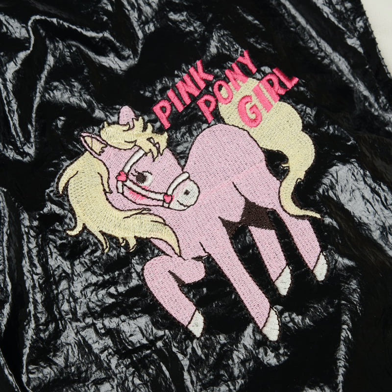 Fork Chips - Korean Children Fashion - #fashionkids - Pony Baseball Jacket - 6