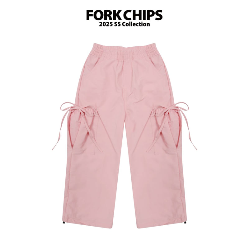 Fork Chips - Korean Children Fashion - #kidsshorts - Lily Pocket Pants - 4