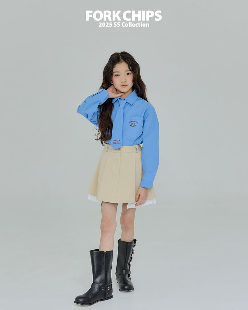 Fork Chips - Korean Children Fashion - #kidsstore - Brooklyn Tie - 9