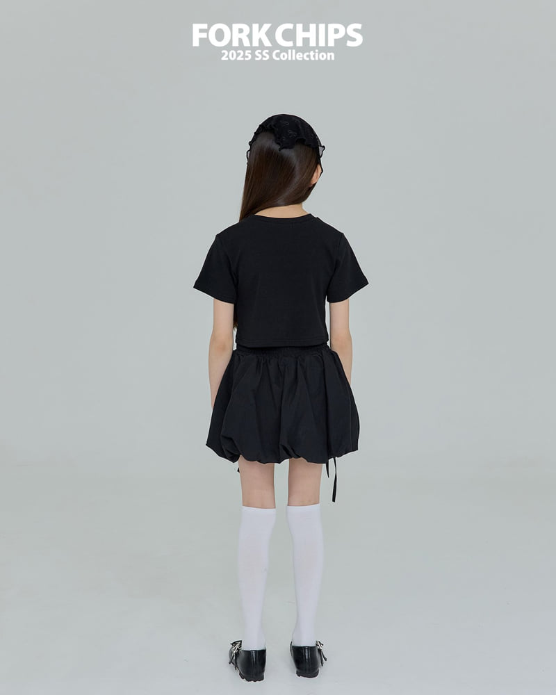 Fork Chips - Korean Children Fashion - #kidsstore - Candy Balloon Skirt - 12