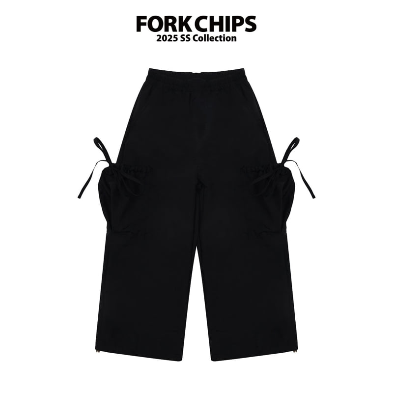 Fork Chips - Korean Children Fashion - #kidzfashiontrend - Lily Pocket Pants - 5