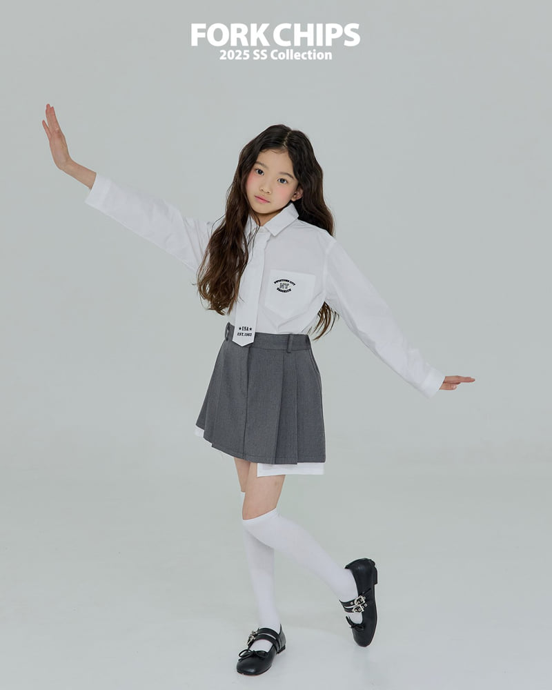 Fork Chips - Korean Children Fashion - #kidzfashiontrend - Brooklyn Shirt - 11