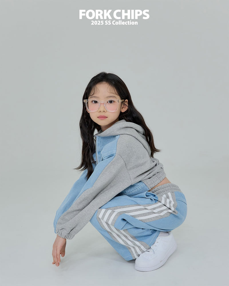 Fork Chips - Korean Children Fashion - #littlefashionista - Bless Mix Pants - 11