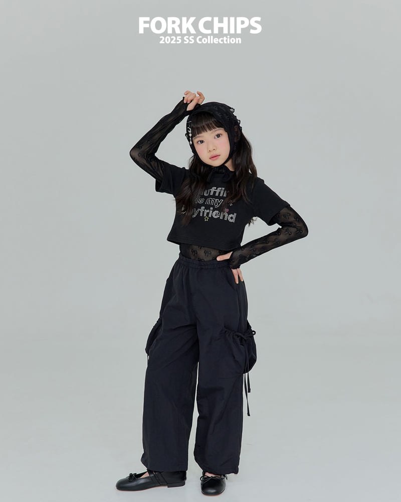Fork Chips - Korean Children Fashion - #magicofchildhood - Lily Pocket Pants - 8