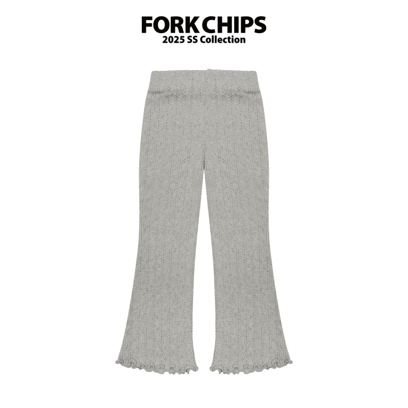 Fork Chips - Korean Children Fashion - #littlefashionista - Shine Wave Leggings - 4