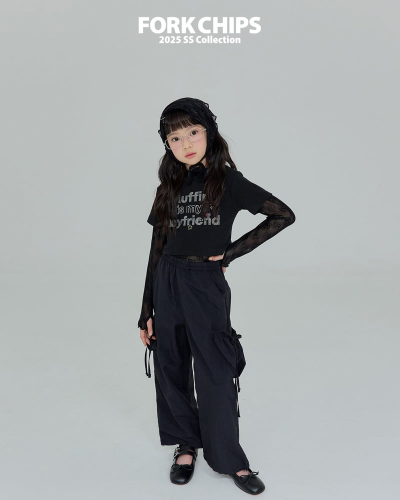 Fork Chips - Korean Children Fashion - #minifashionista - Lily Pocket Pants - 9