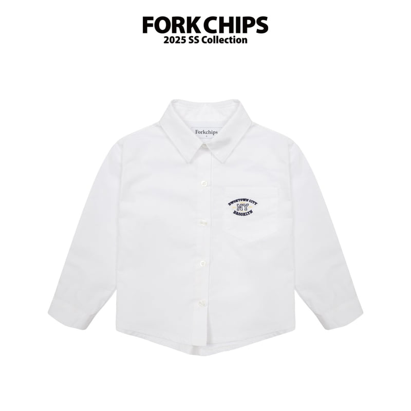Fork Chips - Korean Children Fashion - #minifashionista - Brooklyn Shirt